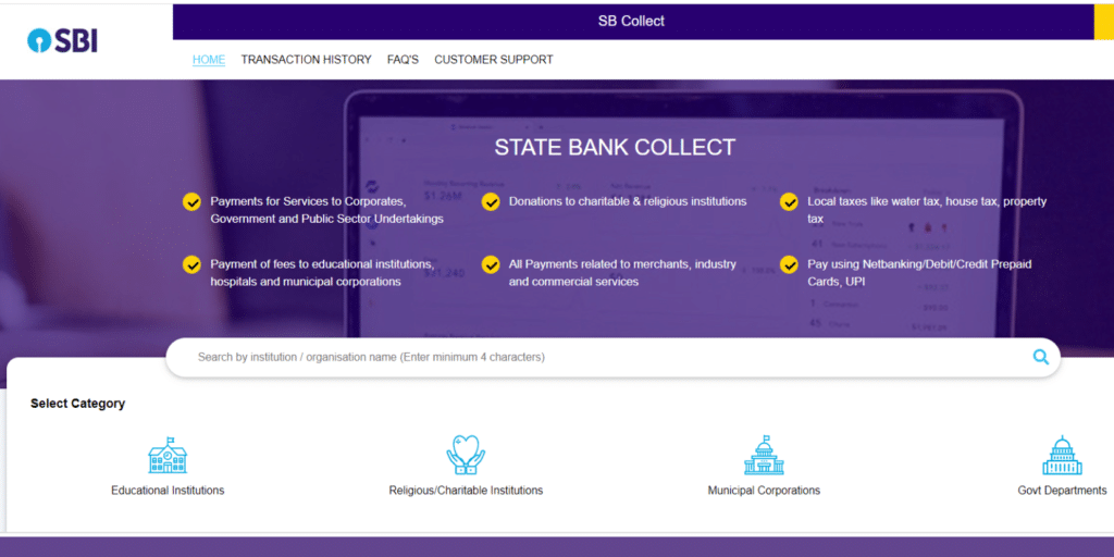 sbi collect