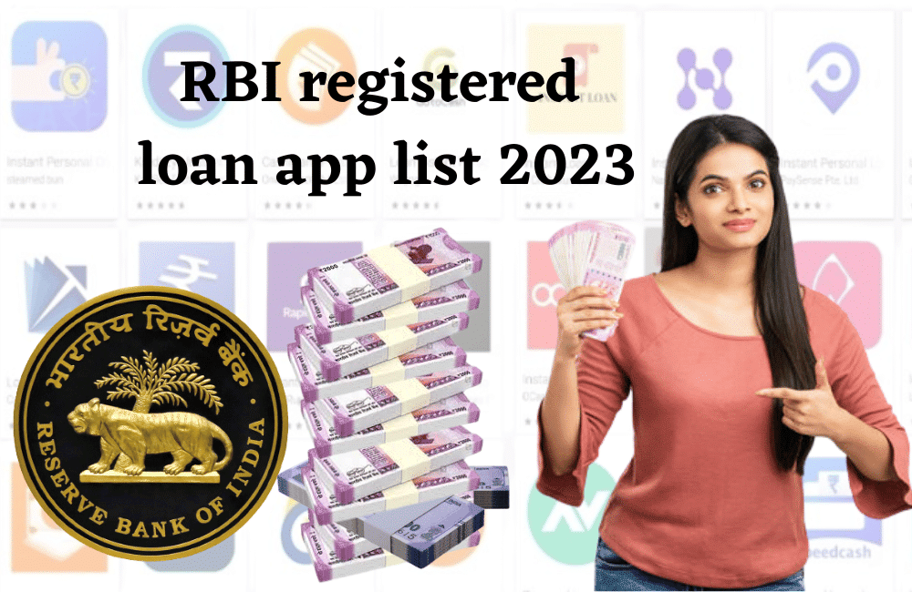 RBI registered loan app list 2023