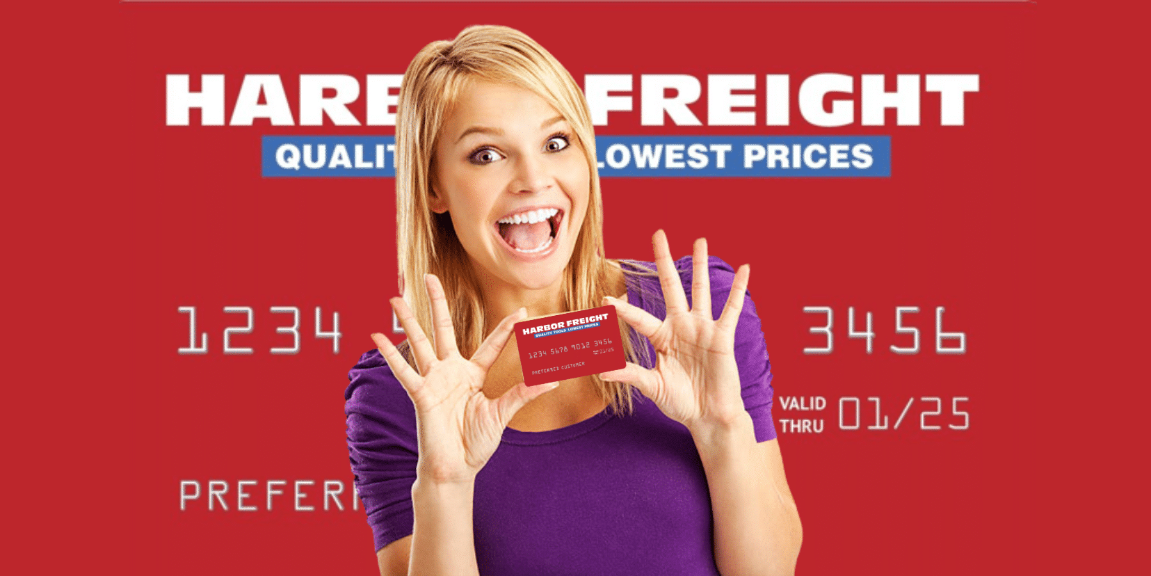 Harbor freight credit card