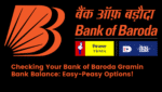 bank of baroda gramin bank balance check number